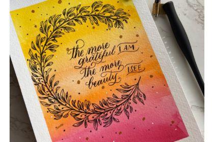 Recording - Introduction to Modern Calligraphy Script cover