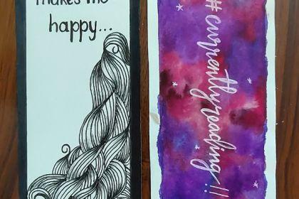 Recording - Zentangle and Galaxy Bookmark Making cover