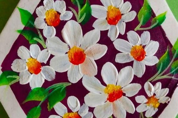 Recording - Learn to Paint Daisies cover