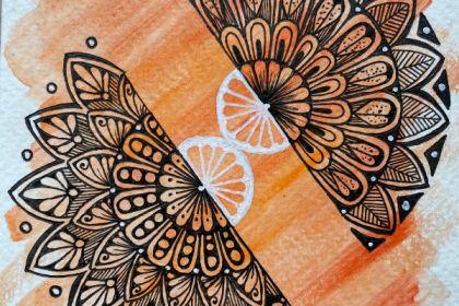 Recording - Dry Brush Mandala Making cover