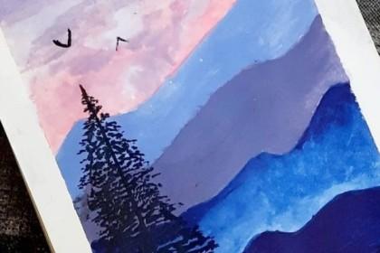 Recording - Acrylic Landscape Painting Basics cover