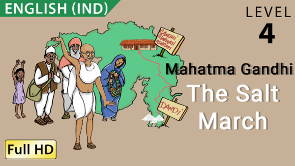 Mahatma Gandhi, The Salt March cover