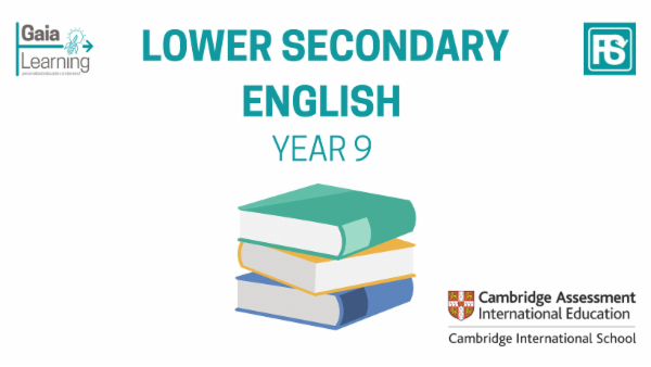 English Year 9 cover