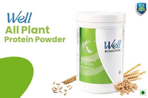 Well All Plant Protein Powder (Kannada) cover