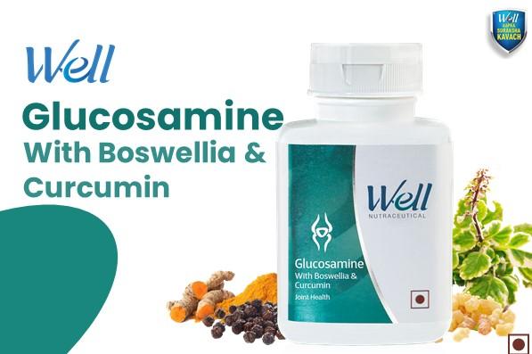Well Glucosamine with Boswellia & Curcumin (Kannada) cover