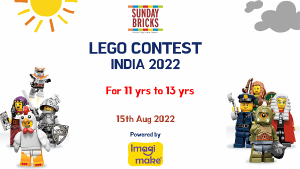 LEGO Contest 2022- 11 yrs to 13 yrs cover