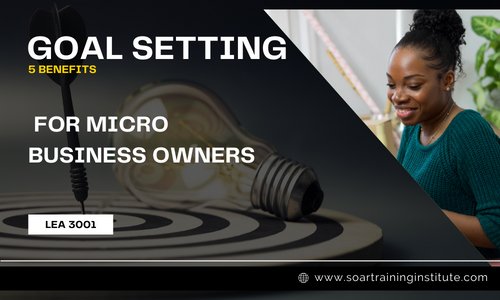 5 Benefits to Goal Setting for Micro Business Owners cover