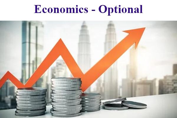 Economics Optional cover
