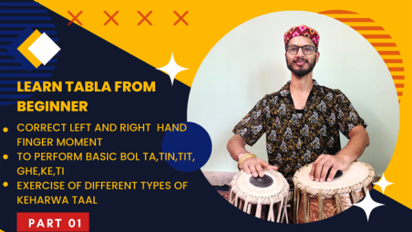 LEARN TABLA FROM ZERO(The Correct Traditional Method) cover