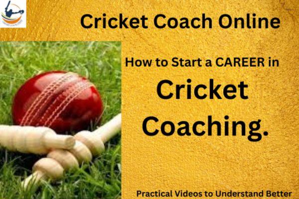 Starting a Cricket Coaching Career. cover