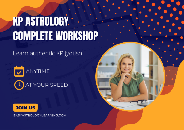 KP Astrology Complete Workshop cover