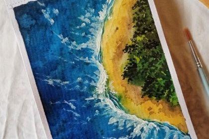 Recording - Watercolor Seascapes Painting cover