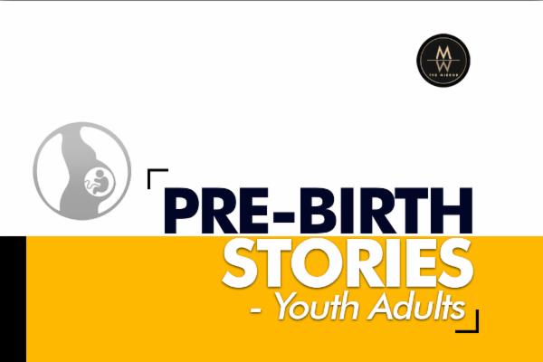 Pre-Birth Stories - Young Adults cover