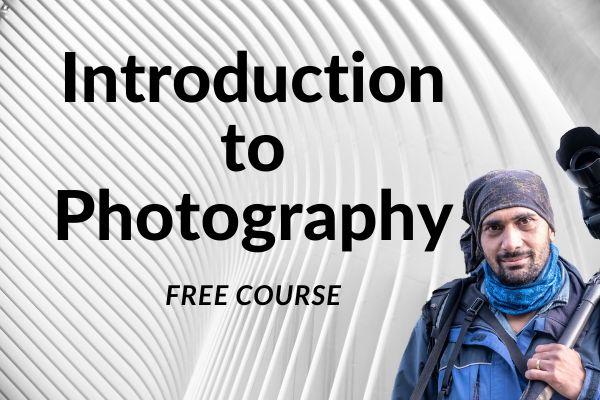 FREE Course - Introduction to Photography cover