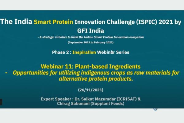 ISPIC Inspiration Webinar - Plant-based Ingredients cover