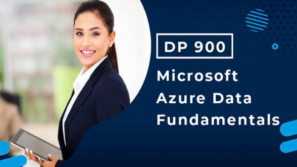 DP 900 Microsoft Azure Data Fundamentals cover