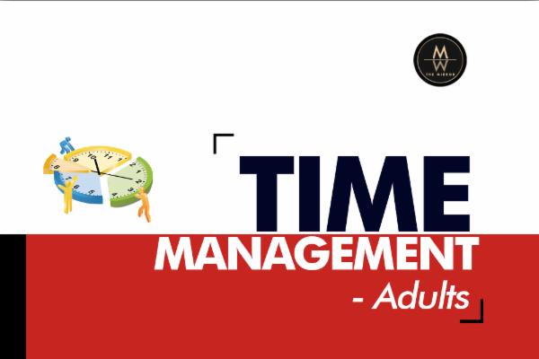 Time Management - Adults cover