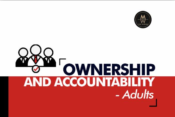 Ownership, Accountability, & Responsibility - Adults (Beginners) cover
