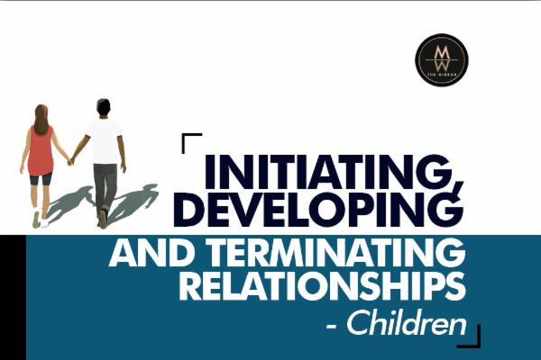Initiating, Developing, and Terminating Relationships - Children cover