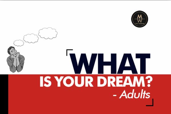 What is Your Dream? - Adults (Beginners) cover