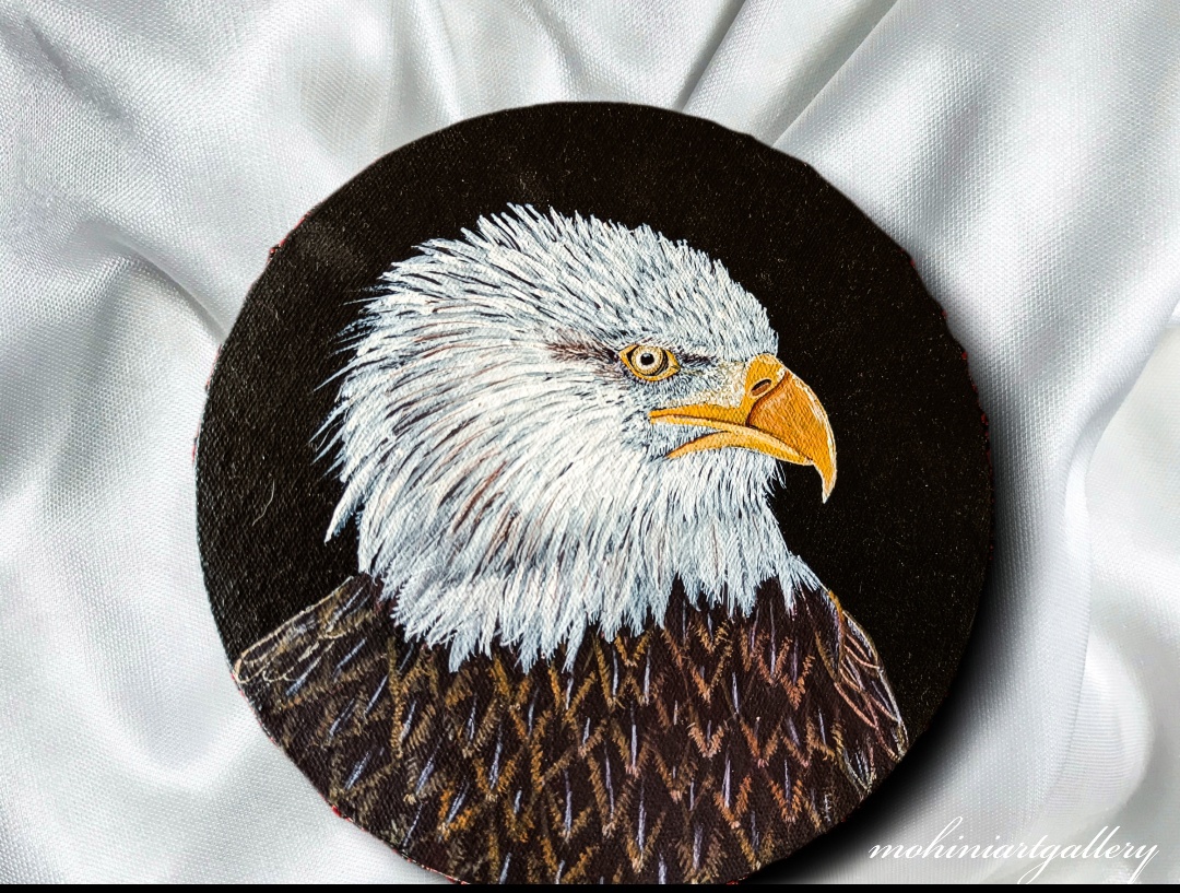 Eagle Portrait Painting
