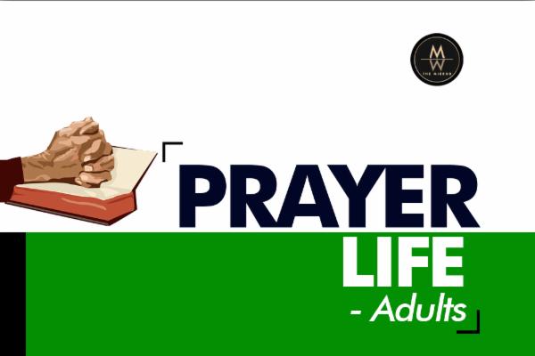 Prayer Life - Adults cover