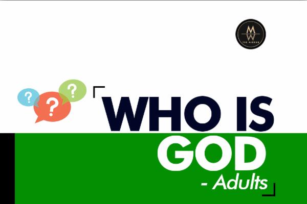 Who is God? - Adults cover