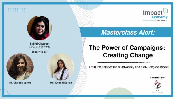 Power of Campaigns: Creating Change cover