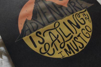 Recording - Handlettering within a Shape cover