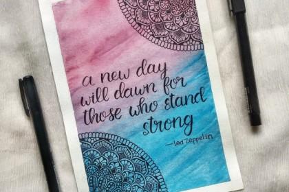 Recording - Mandala Making with a Quote cover