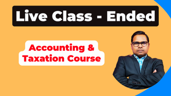 Accounting Course in Tally Prime with Returns cover