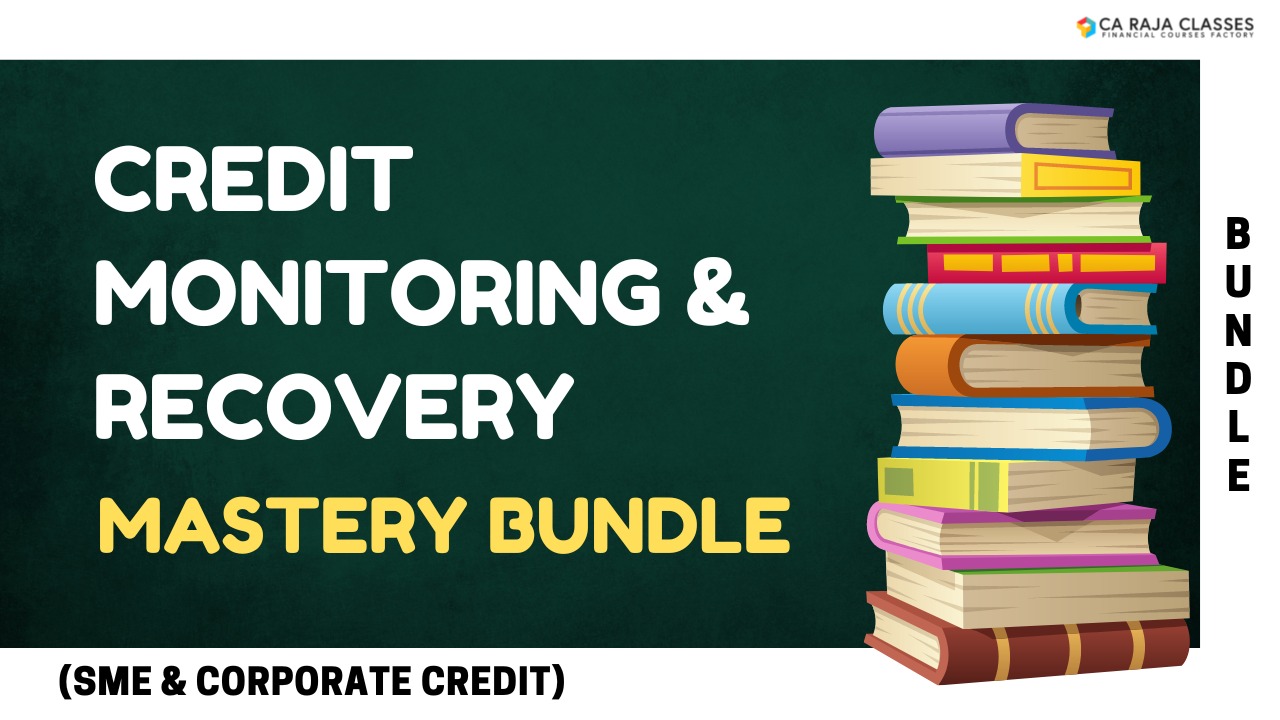Credit Monitoring & Recovery: SME and Corporate Banking Mastery Bundle cover