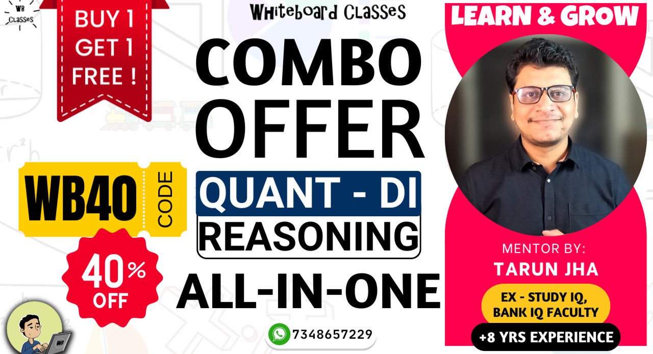 Quantitative Aptitude and DI batch + Reasoning (COMBO) cover
