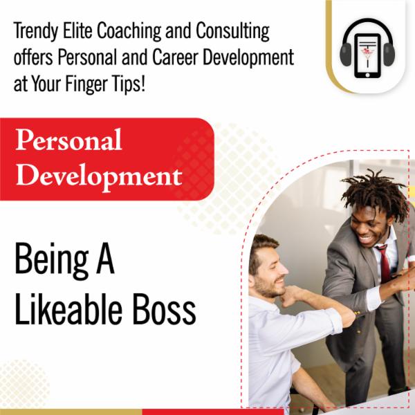 Being A Likeable Boss cover