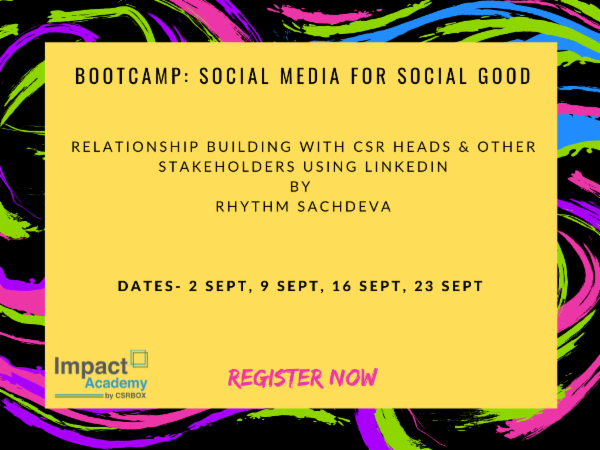 Social Media for Social Good (Batch-3) cover