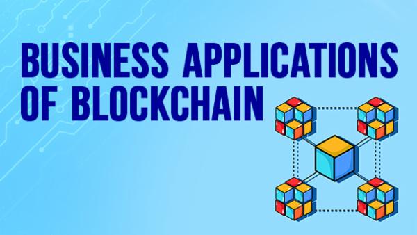 Business Applications of Blockchain cover