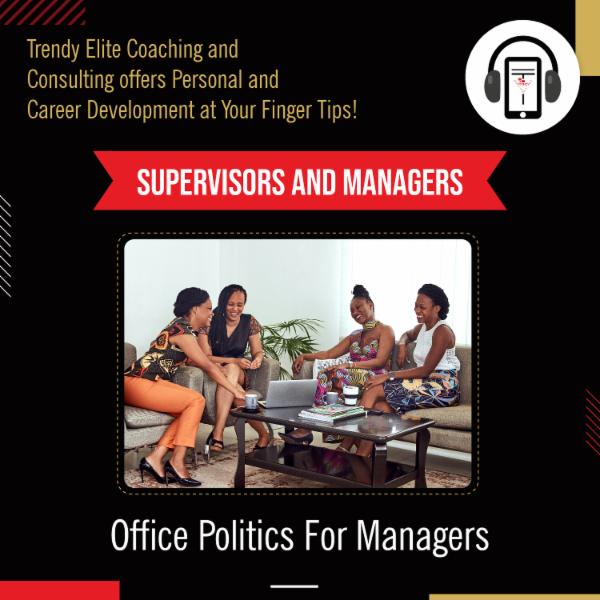 Office Politics For Managers cover