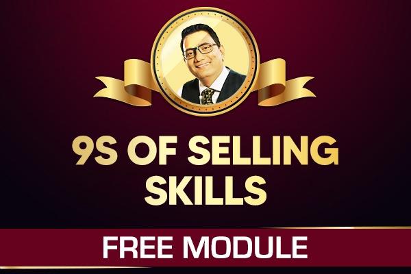 9S of Selling Skills - Free Module cover
