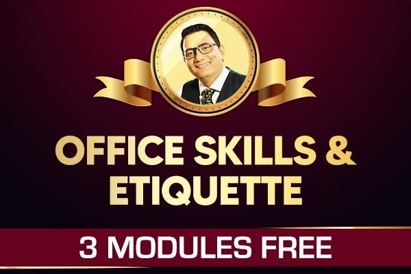 Office Skills and Etiquette - 3 Modules Free cover