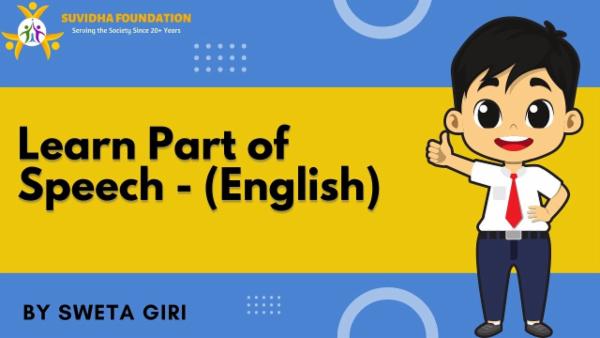 Class: 7	Parts of Speech cover