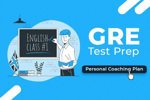GRE | Personal Coaching Pack cover