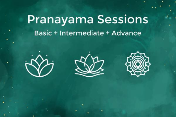 Pranayama Sessions (Basic + Intermediate + Advance) cover