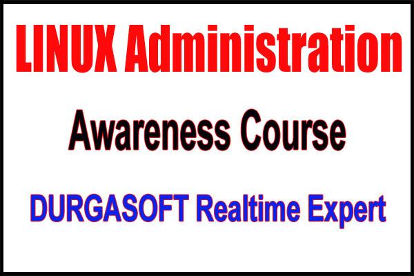 LINUX Administration Awareness Course cover