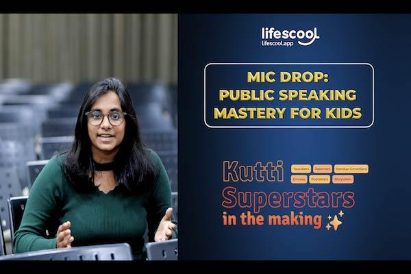 Mic Drop: Public Speaking Mastery for Kids II cover