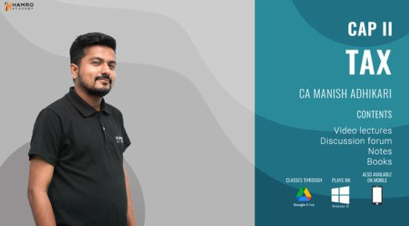 CAP II Income TAX & VAT (FA 2080) cover