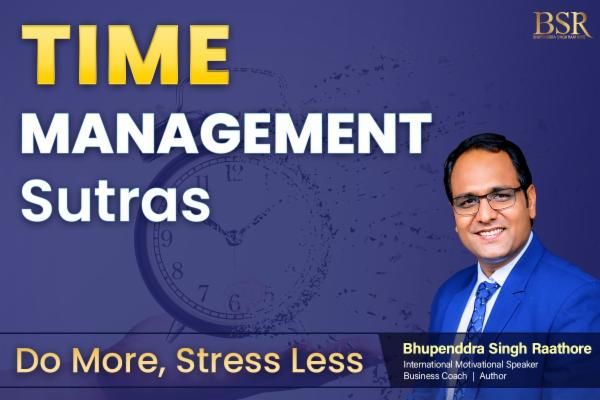 Time Management SUTRAS by BSR cover