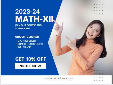 Mathematics 12th_2022 cover