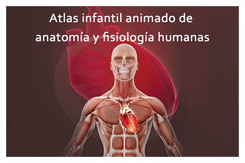 Atlas infantil animado de anatomía y fisiología humanas cover