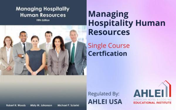 Managing Hospitality Human Resources HUM 357 cover