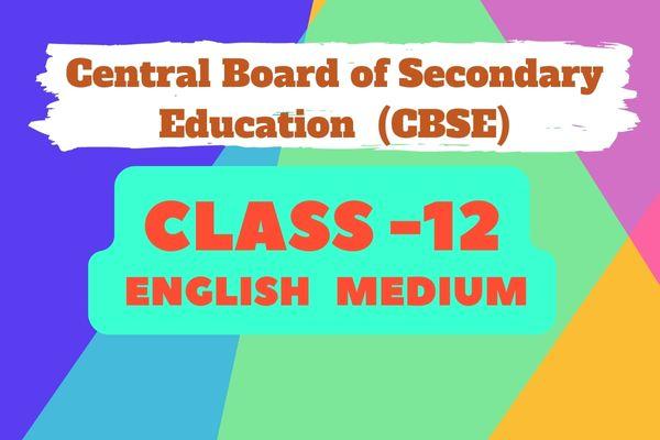 CBSE BOARD (Class 12th) cover